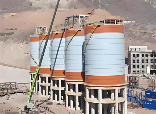 海盐高架钢板仓