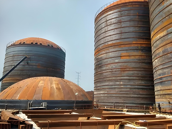 海盐焦粉钢板仓